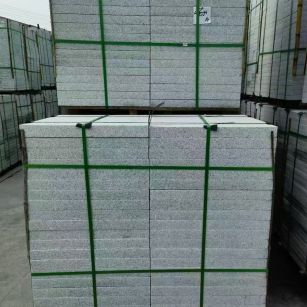 连云港 芝麻白火烧，园林广场市政工程地铺石，1.8~5.0厚均有现货