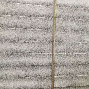 连云港 芝麻白火烧成品厚薄均匀，B料价格接近A料质量