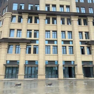 连云港 黄金麻花岗岩荔枝面小区外墙干挂