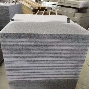 连云港 芝麻白5公分火烧地铺成品，900*400，规格可定制