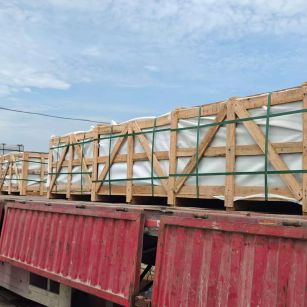 连云港 芝麻白花岗岩地铺石出口专车-泰国游