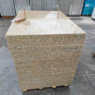 连云港 湖北黄金麻花岗岩石材荔枝面外墙石材