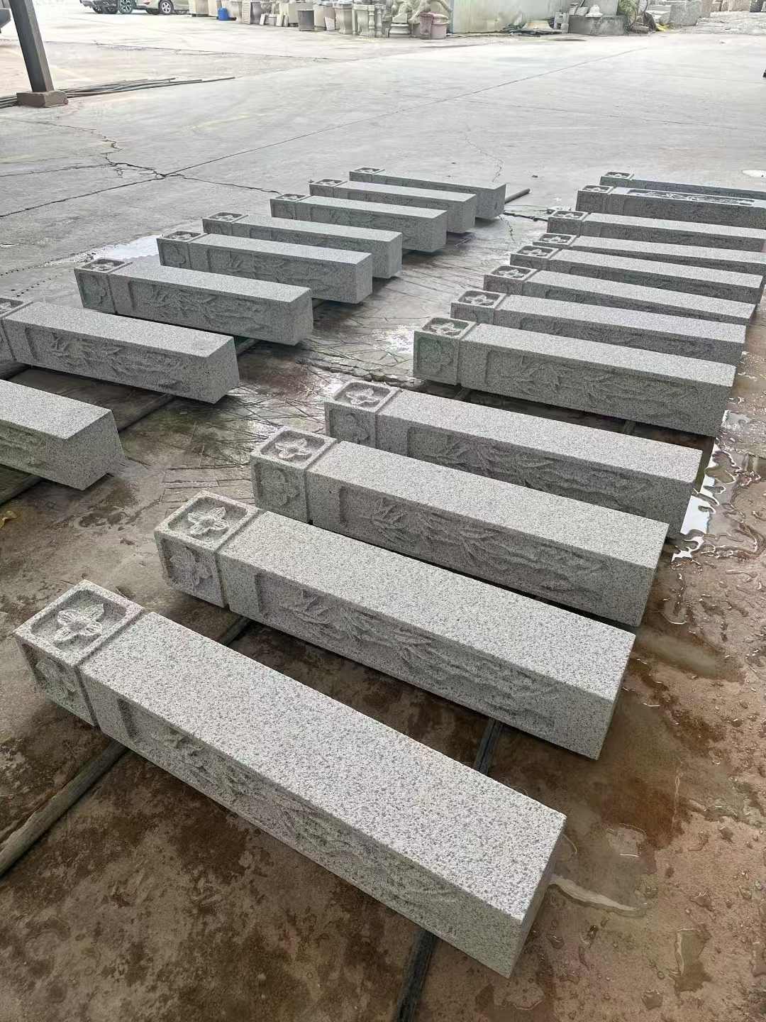 连云港 白麻方柱雕花防水