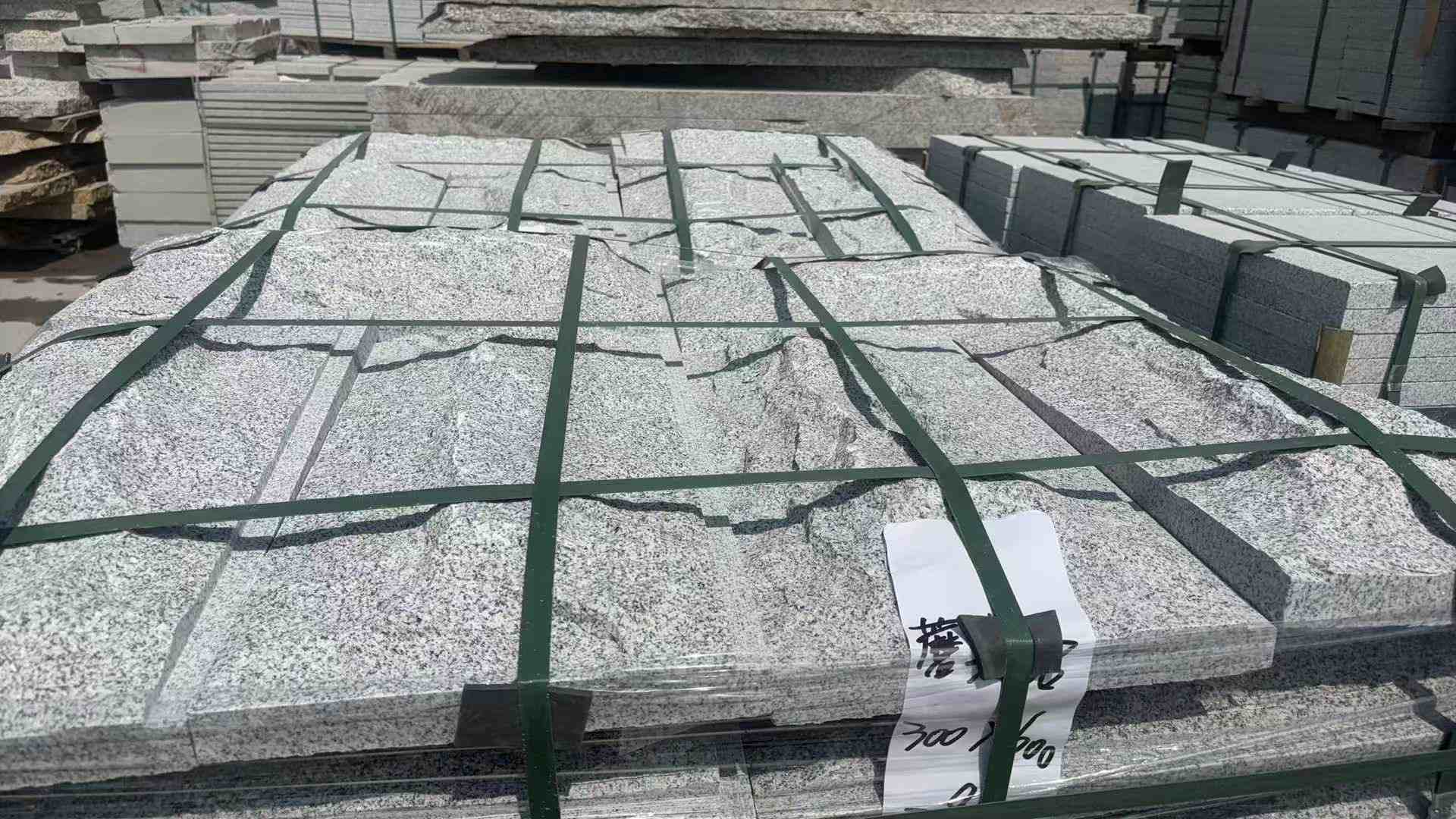 连云港 芝麻白蘑菇石成品